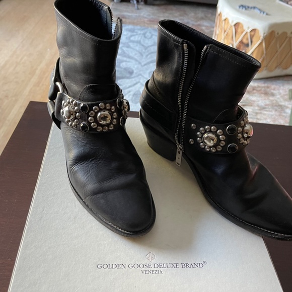 Pre-owned Golden Goose Booties size 38 (8) $265 - Picture 1 of 10